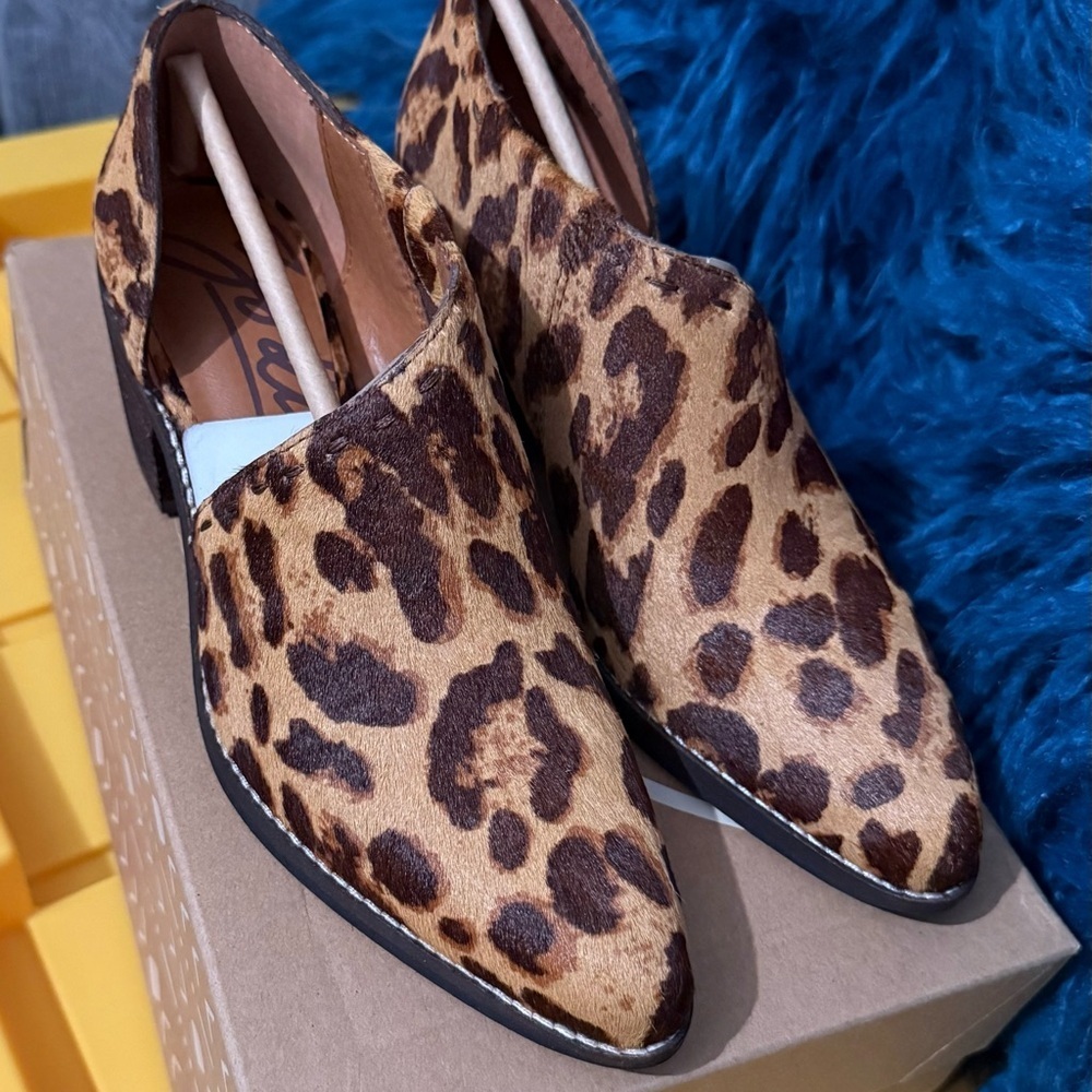 Zodiac Leopard Print Heeled Boots